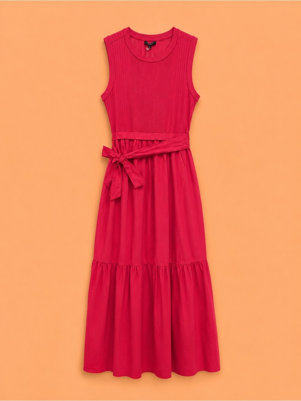 ISAAC MIZRAHI MAXI DRESS WITH TIE